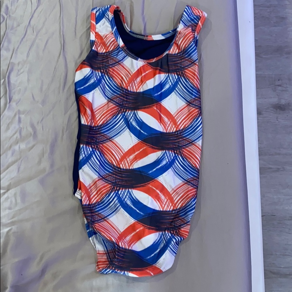 Plum gymnastics leotard